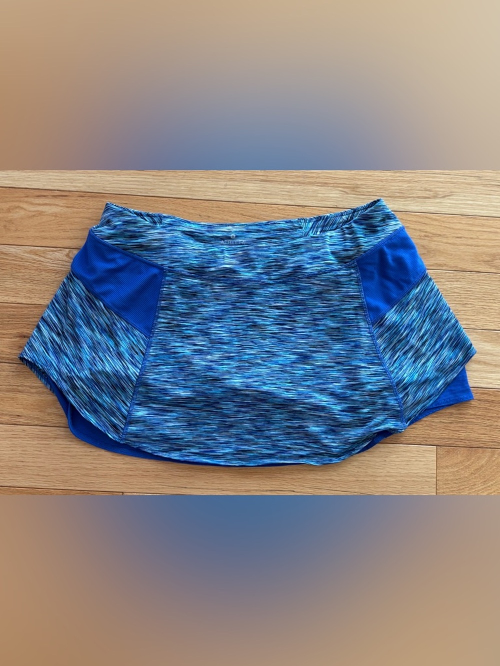 Athleta Spacedye Bustle Skort Size L Athletic Tennis Pickleball Golf
